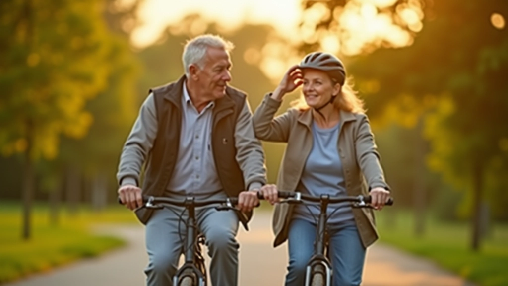 Pensionāra pāra rīta brauciens uz veloportālu, rāpņu soļi un velosipēdu statīvs